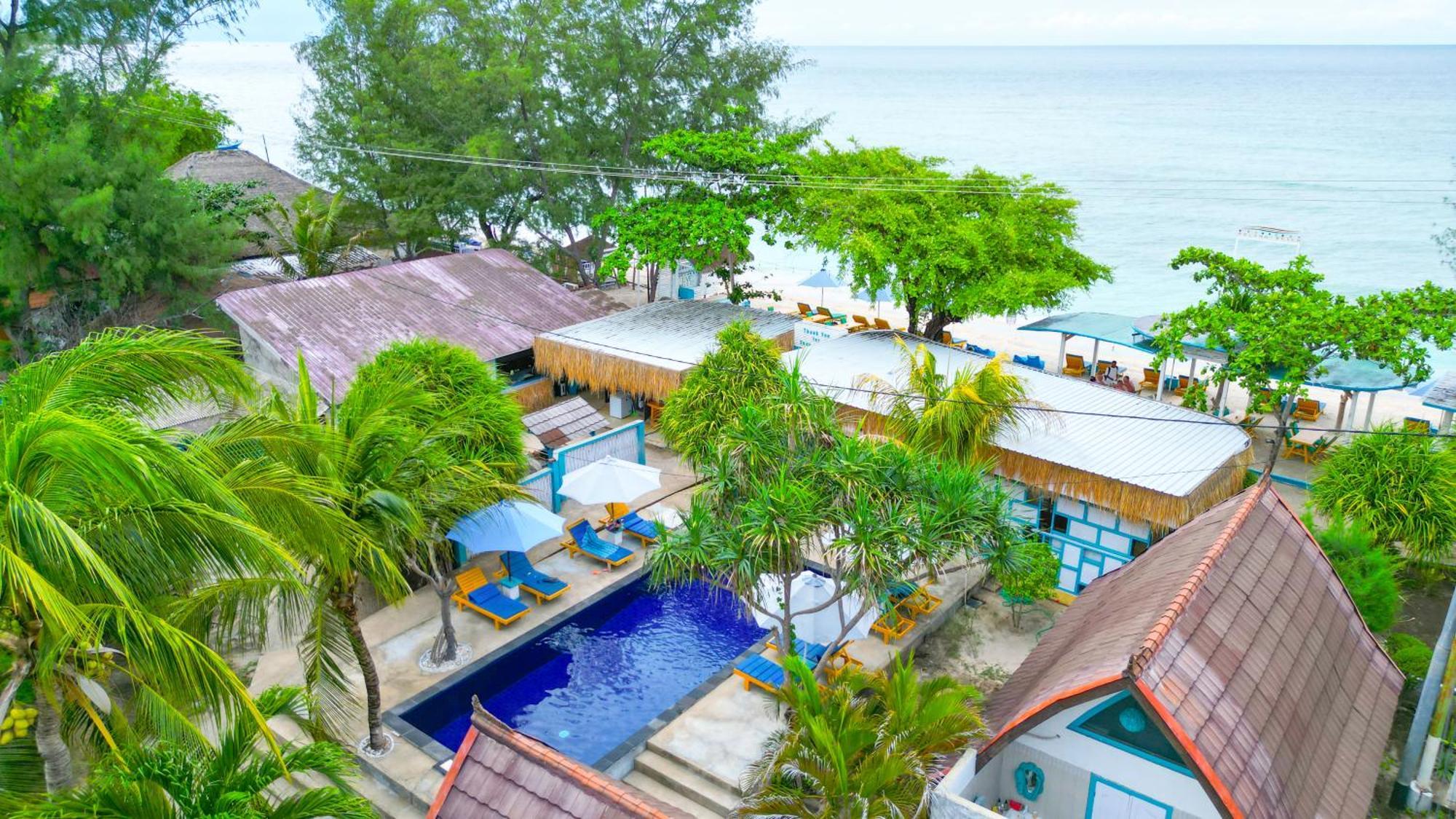Pelangi Cottages Gili Air Zewnętrze zdjęcie